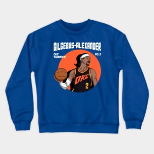 Shai Gilgeous-Alexander Comic Style Art Crewneck Sweatshirt